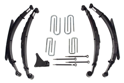 4 Inch Lift Kit 1986-97 Ford F350 4x4 Standard & Crewcab - 4 Inch Lift Kit with Rear Leaf Springs Tuff Country-1