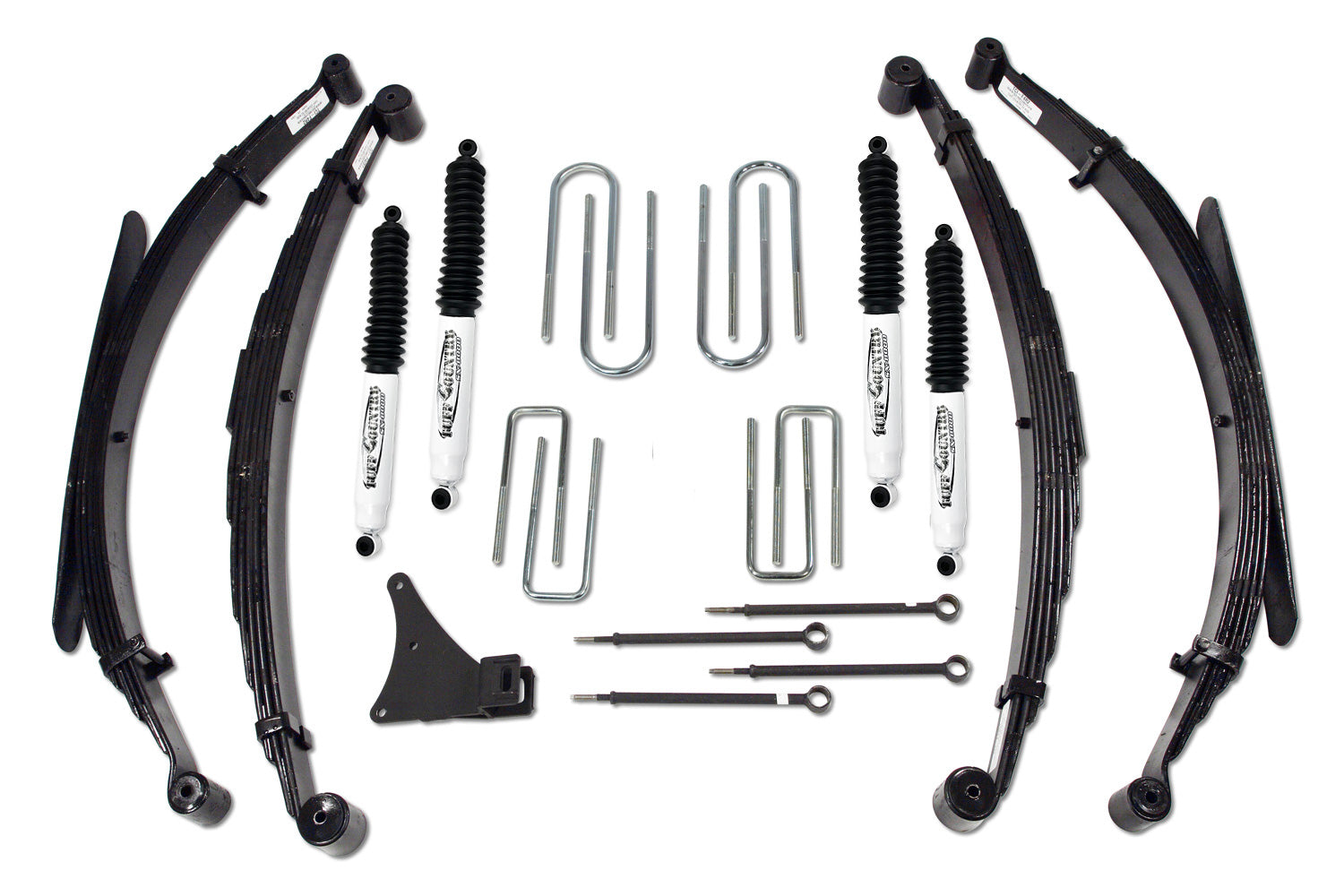 4 Inch Lift Kit 1986-97 Ford F350 4x4 Standard & Crewcab - 4 Inch Lift Kit with Rear Leaf Springs Tuff Country