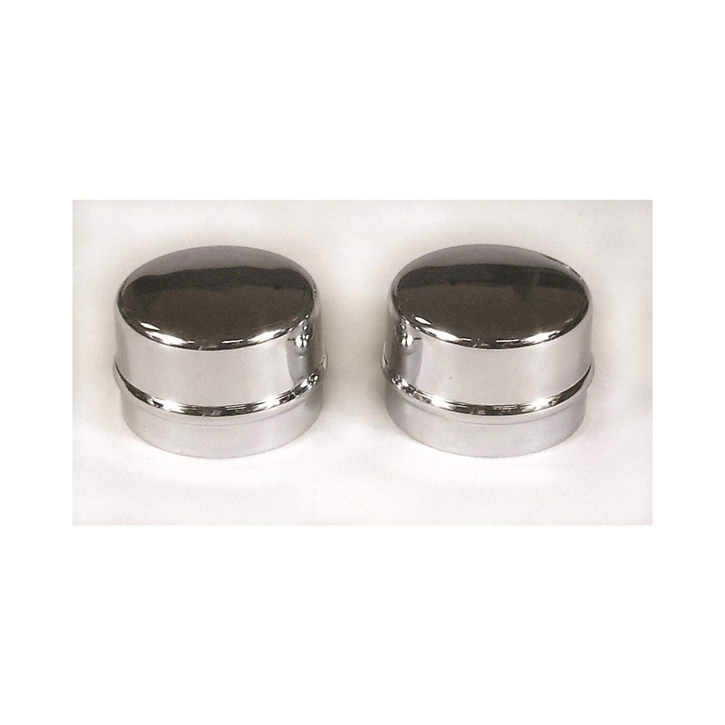 Chrome Dust Caps 1.790 Inch diameter Mr Gasket