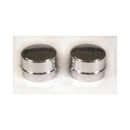 Chrome Dust Caps 1.790 Inch diameter Mr Gasket