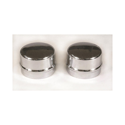Chrome Dust Caps 1.790 Inch diameter Mr Gasket