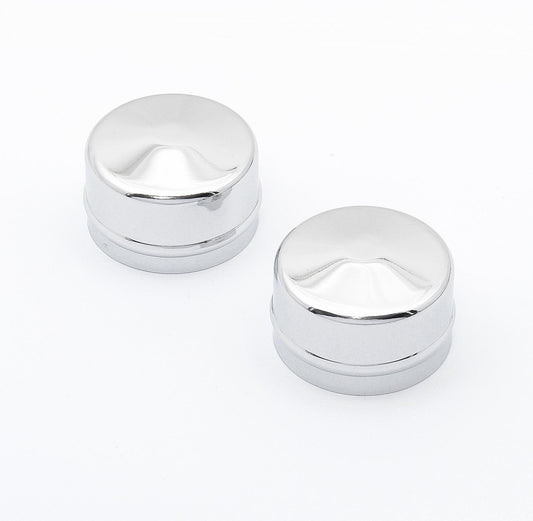 Chrome Dust Caps 2.08 Inch diameter Mr Gasket