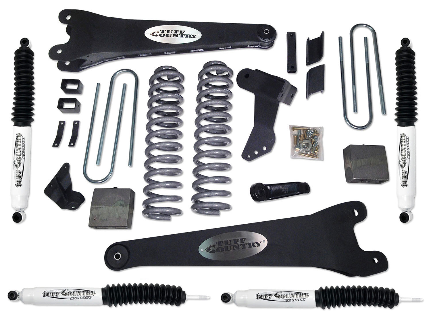 4 Inch Performance Lift Kit 17-19 Ford F250/F350 Super Duty 4x4 w/Diesel Engine Tuff Country
