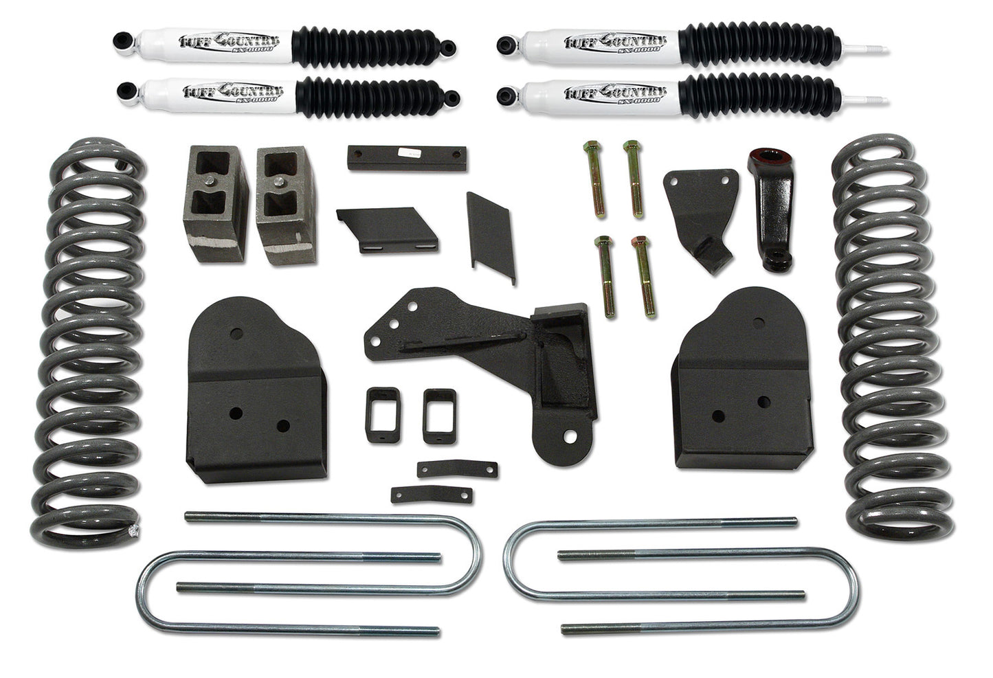 4 Inch Lift Kit 17-19 Ford F250/F350 Super Duty 4x4 w/Gas Engine Tuff Country