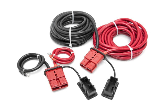 Winch Power Cable | Quick Disconnect | 24 Ft Rough Country