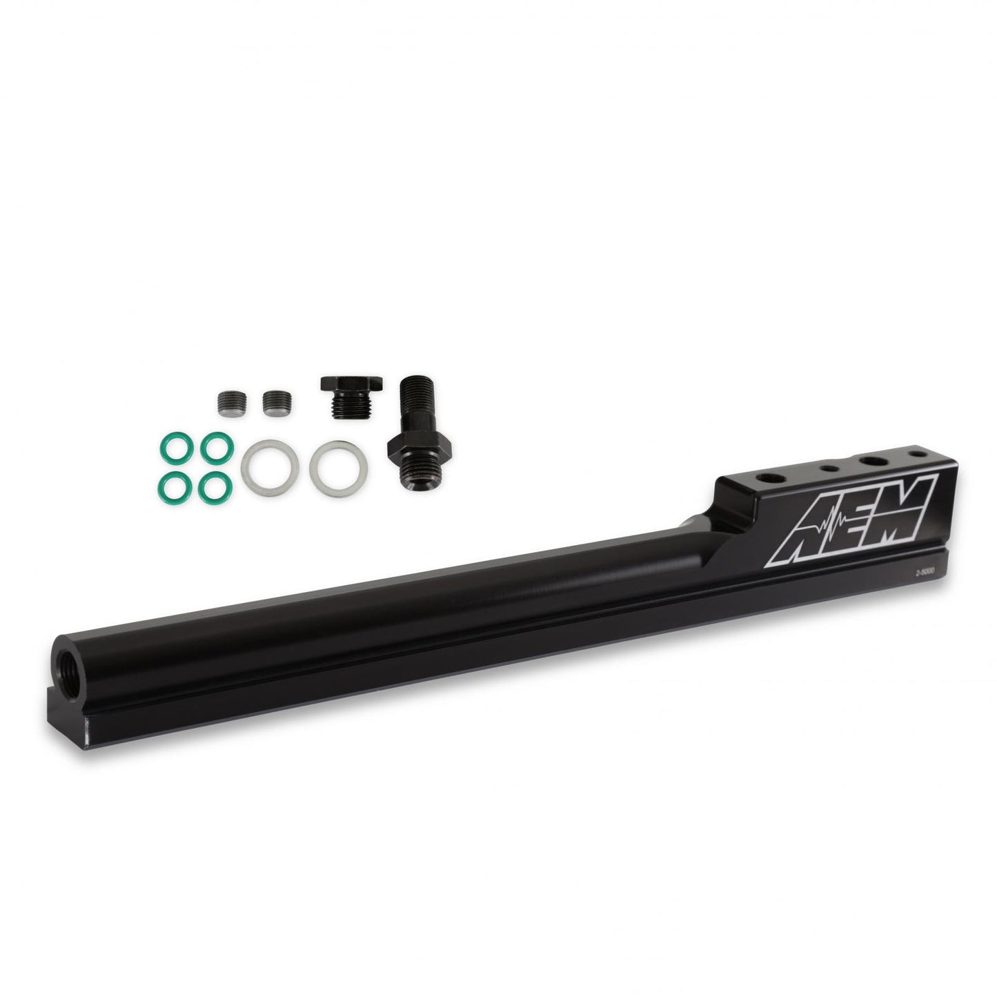 High Volume Fuel Rails Fits Acura B18B1, B18C1, and B18C5 Black AEM Electronics-2