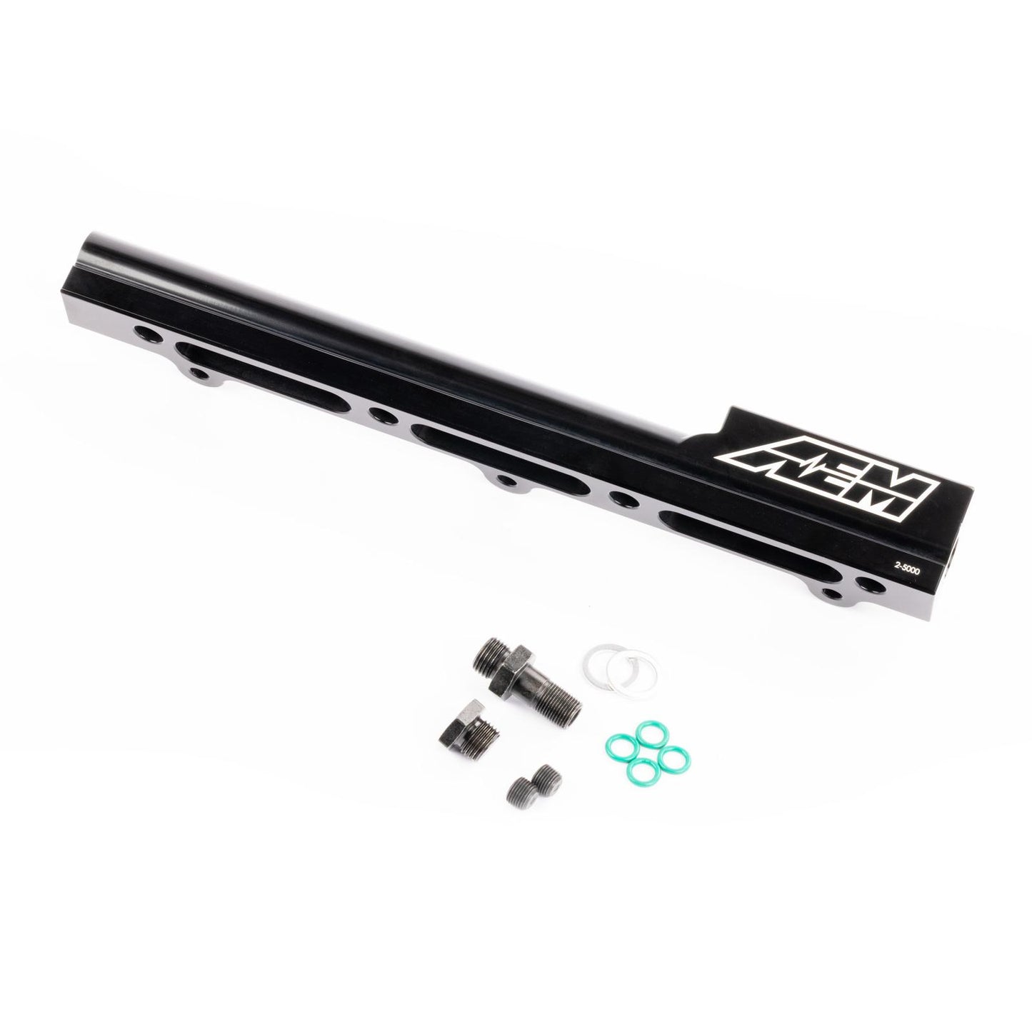 High Volume Fuel Rails Fits Acura B18B1, B18C1, and B18C5 Black AEM Electronics-4
