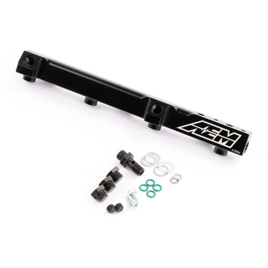 High Volume Fuel Rail. Black. Honda Fits Honda F22A1, F22A4, F22A6, H22A1, H22A4 and H23A1 Engines AEM Electronics-1