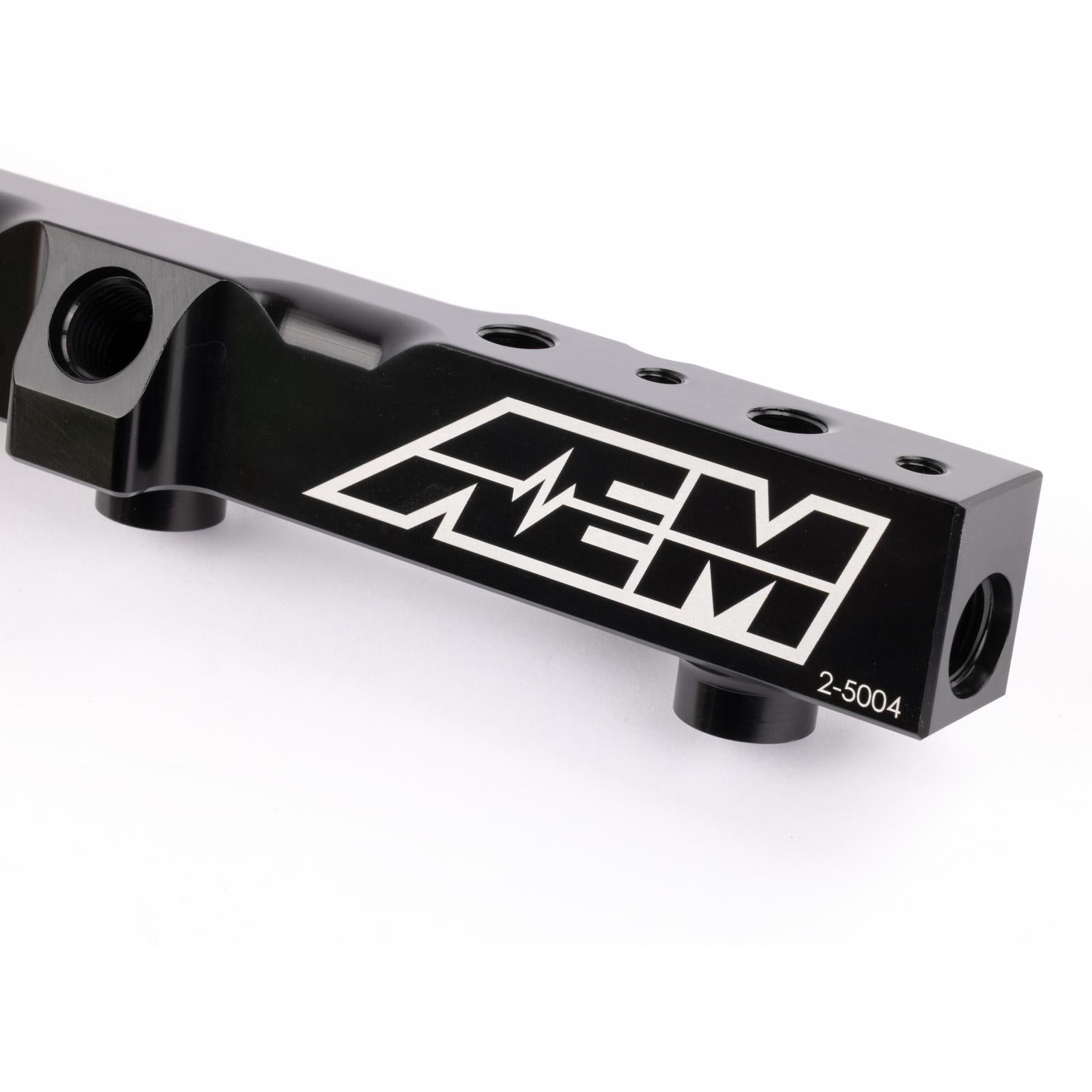 High Volume Fuel Rail. Black. Honda Fits Honda F22A1, F22A4, F22A6, H22A1, H22A4 and H23A1 Engines AEM Electronics-3