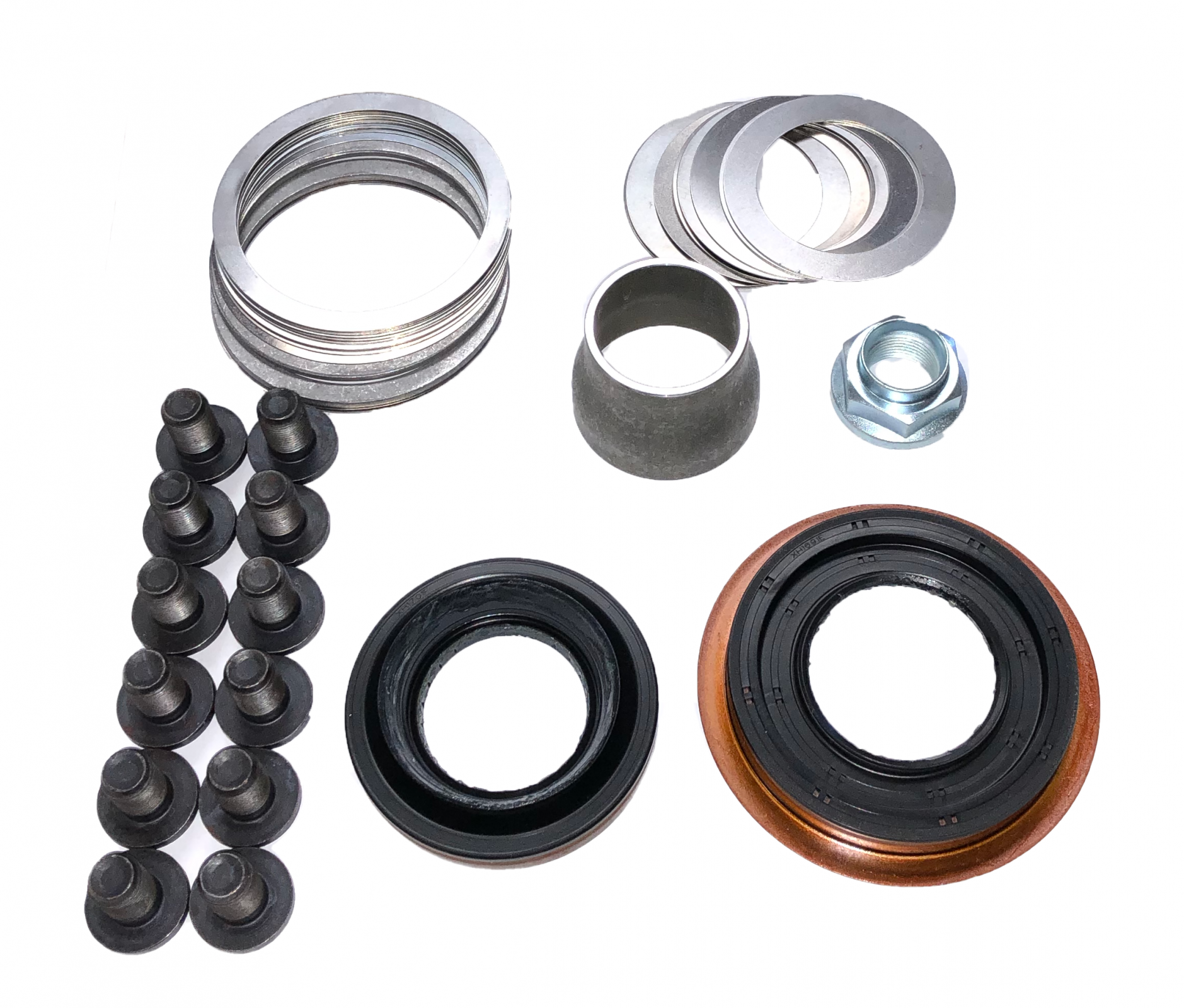 Toyota 8 Inch 4Cyl V6 Front or Rear Ring Pinion Mini Install Kit Revolution Gear and Axle
