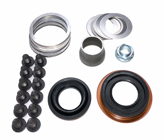 Dana 30 Front Jeep Wrangler JK Ring Pinion Mini Install Kit Revolution Gear and Axle