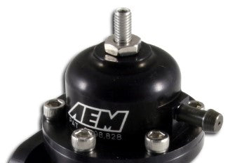 Adjustable Fuel Pressure Regulator Fits Acura/Honda B16A 2/3 B18 B1/C/C5 B20A5/B21A1 F22 A1/A4/A6 (must use Fuel Rail) D15 B7/B8/Z1 D16Z6 AEM Electronics-1