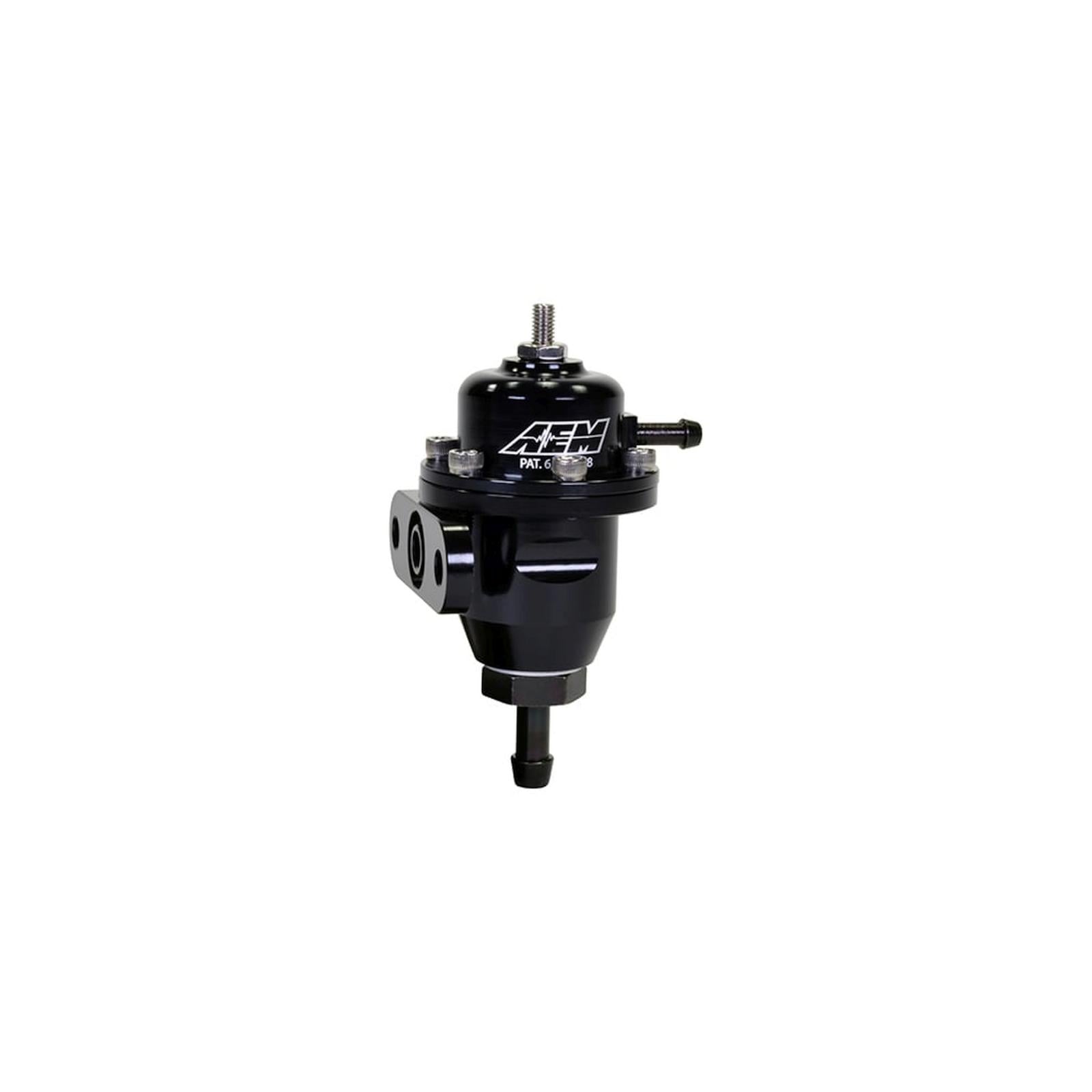Adjustable Fuel Pressure Regulator Fits Acura/Honda B16A 2/3 B18 B1/C/C5 B20A5/B21A1 F22 A1/A4/A6 (must use Fuel Rail) D15 B7/B8/Z1 D16Z6 AEM Electronics-4