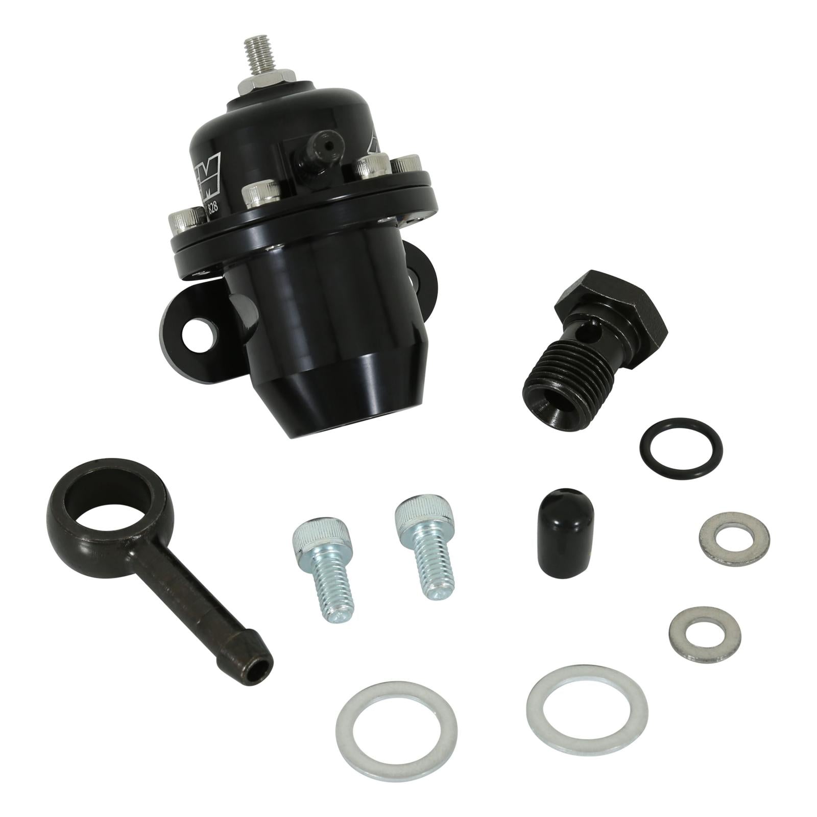 Adjustable Fuel Pressure Regulator Fits Acura/Honda B17A1/B18A1 C30A1/C32 B1/A6 D15B6/D16A 1/6 G25A 1/4 H22A1/H23A1 (must use Fuel Rail) AEM Electronics-1