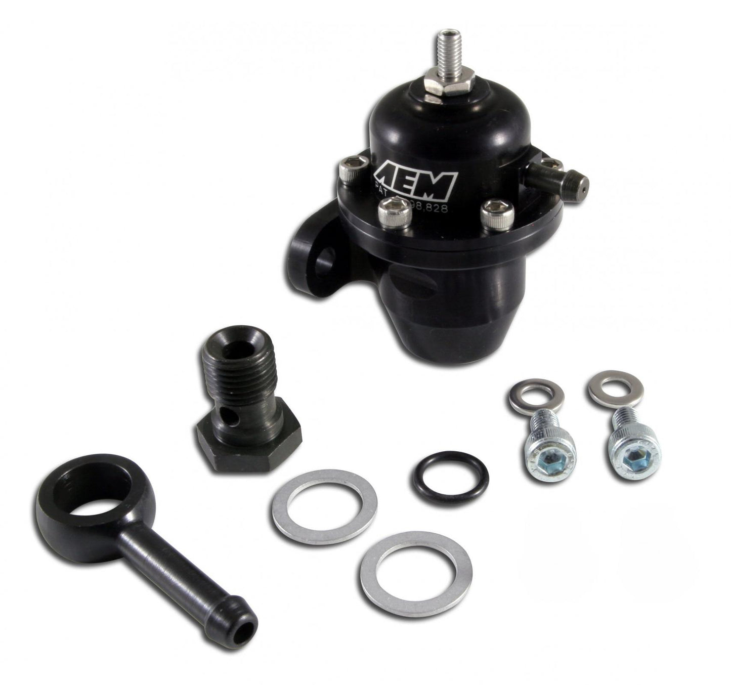 Adjustable Fuel Pressure Regulator Fits Acura/Honda B17A1/B18A1 C30A1/C32 B1/A6 D15B6/D16A 1/6 G25A 1/4 H22A1/H23A1 (must use Fuel Rail) AEM Electronics-8