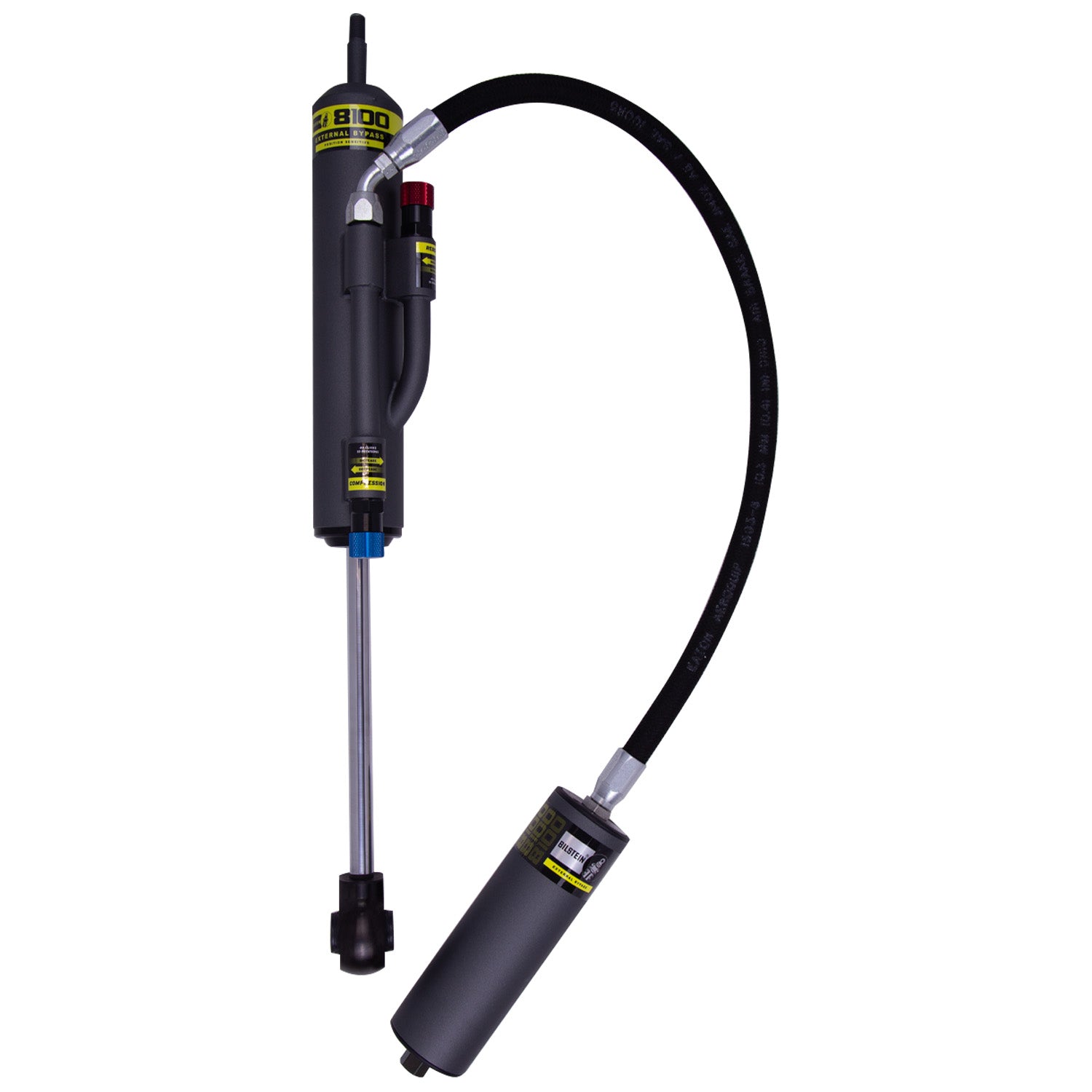 Suspension Shock Absorber Rear Left Monotube Lexus GX460 2023-2010 GX470 2009-2003 Toyota 4Runner 2024-2003 B8 8100 (Bypass) Bilstein-2