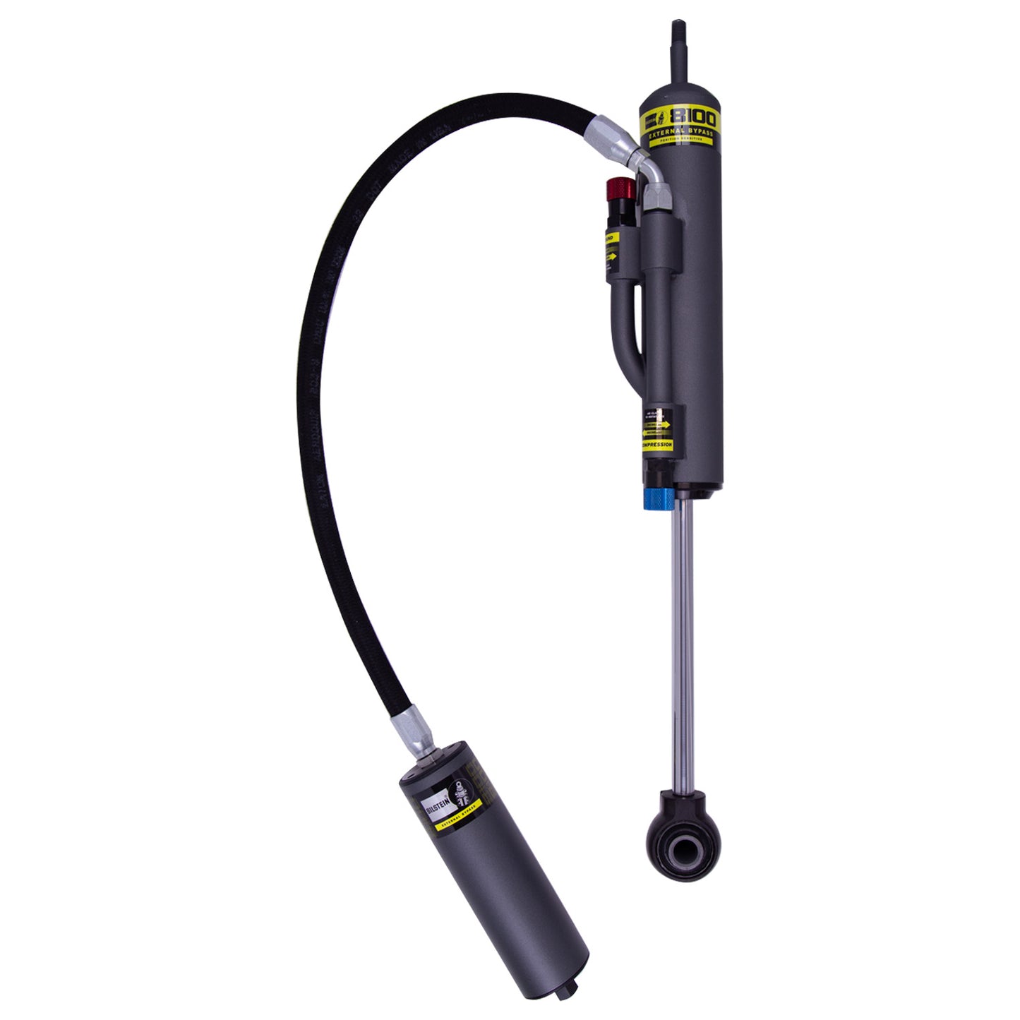 Suspension Shock Absorber Rear Right Monotube Lexus GX460 2023-2010 GX470 2009-2003 Toyota 4Runner 2024-2003 B8 8100 (Bypass) Bilstein-2
