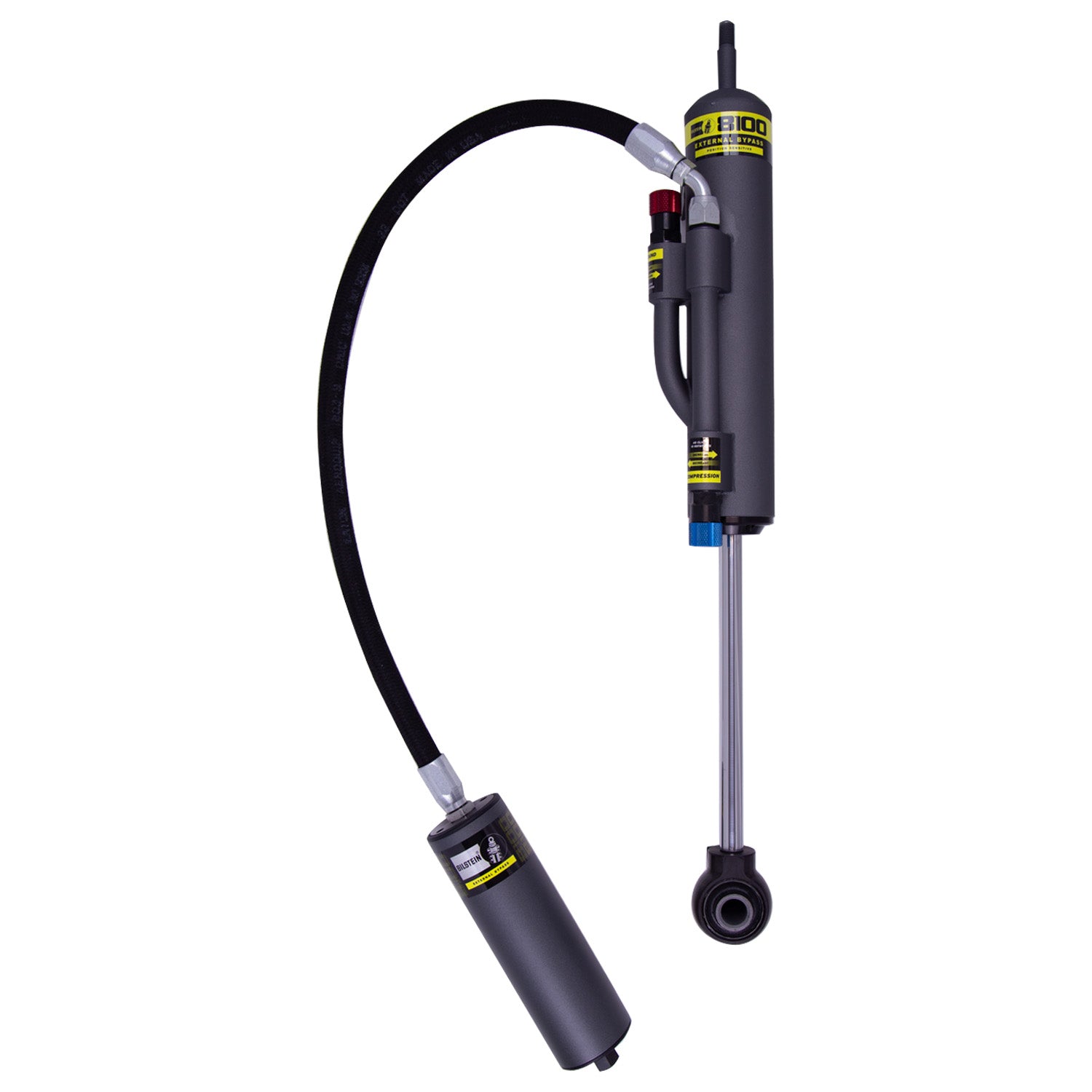 Suspension Shock Absorber Rear Right Monotube Lexus GX460 2023-2010 GX470 2009-2003 Toyota 4Runner 2024-2003 B8 8100 (Bypass) Bilstein-2