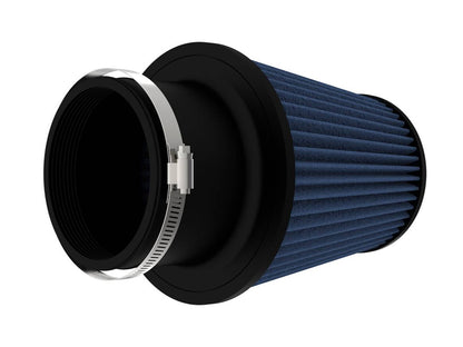 Magnum Flow Universal Clamp-On Air Filter w/ Pro 5R Media 4-1/2 Inch F x 7-1/2 Inch B x 5-1/2 Inch T (Inverted) x 8 Inch H aFe Power-1