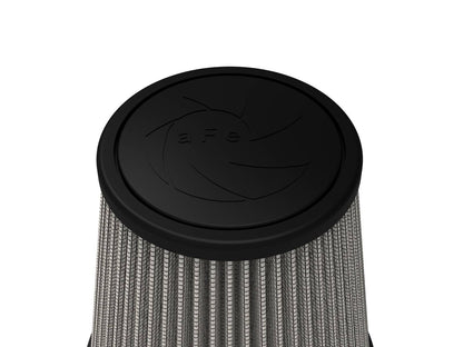 Magnum Flow Universal Clamp-On Air Filter w/ Pro Dry S Media 6 Inch F X 7-1/2 Inch B X 4-3/4 Inch T X 8 Inch H aFe Power-3