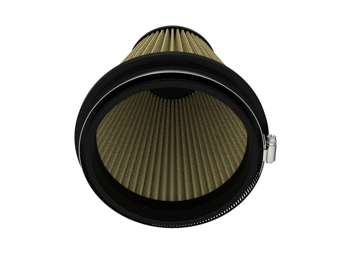 Magnum Flow Universal Clamp-On Air Filter w/ Pro Guard 7 Media 6 Inch F X 7-1/2 Inch B X 4-3/4 Inch T X 8 Inch H aFe Power-2