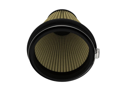 Magnum Flow Universal Clamp-On Air Filter w/ Pro Guard 7 Media 6 Inch F X 7-1/2 Inch B X 4-3/4 Inch T X 8 Inch H aFe Power-2