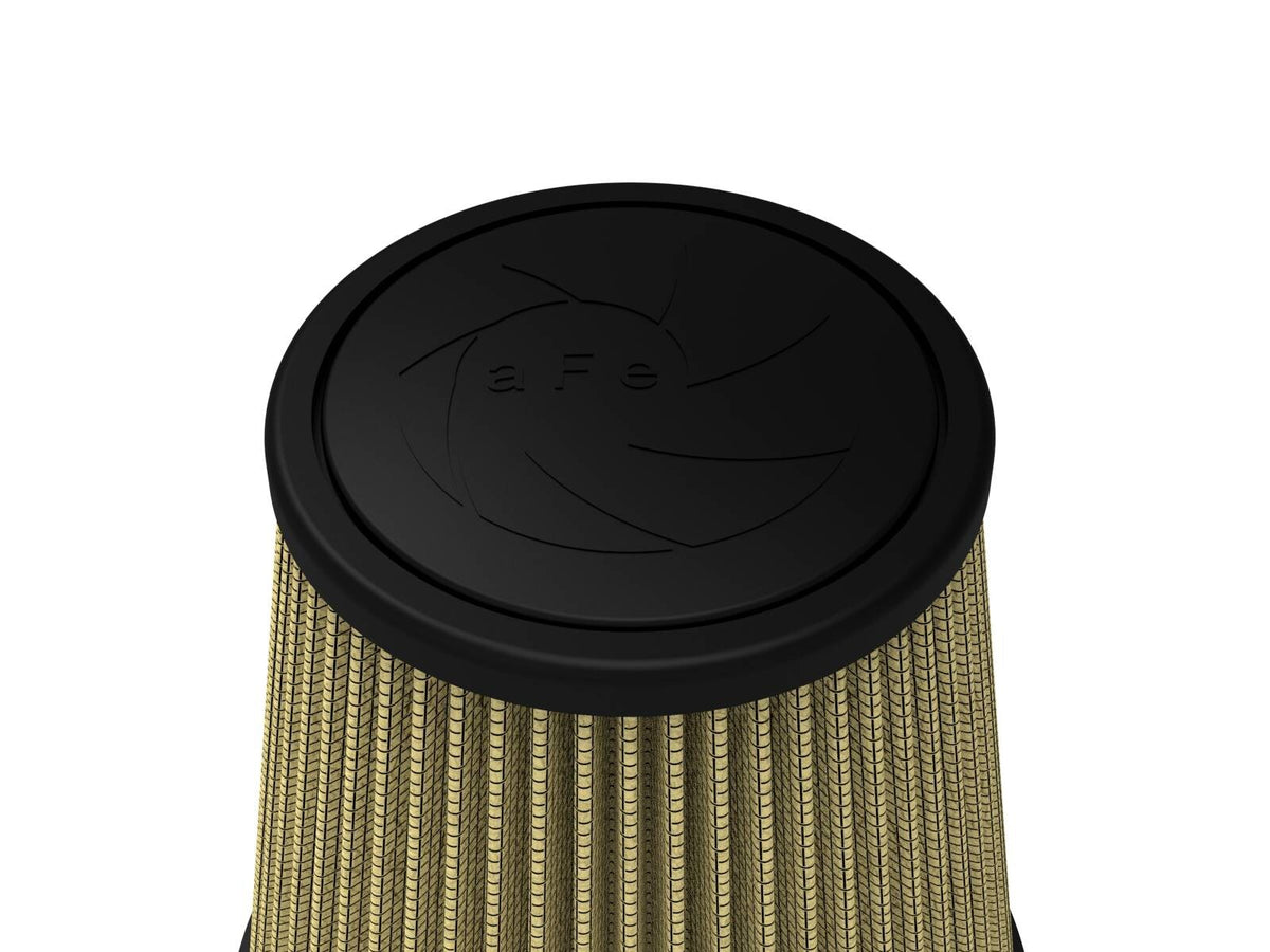Magnum Flow Universal Clamp-On Air Filter w/ Pro Guard 7 Media 6 Inch F X 7-1/2 Inch B X 4-3/4 Inch T X 8 Inch H aFe Power-3