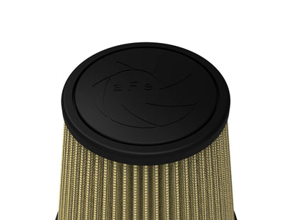 Magnum Flow Universal Clamp-On Air Filter w/ Pro Guard 7 Media 6 Inch F X 7-1/2 Inch B X 4-3/4 Inch T X 8 Inch H aFe Power-3
