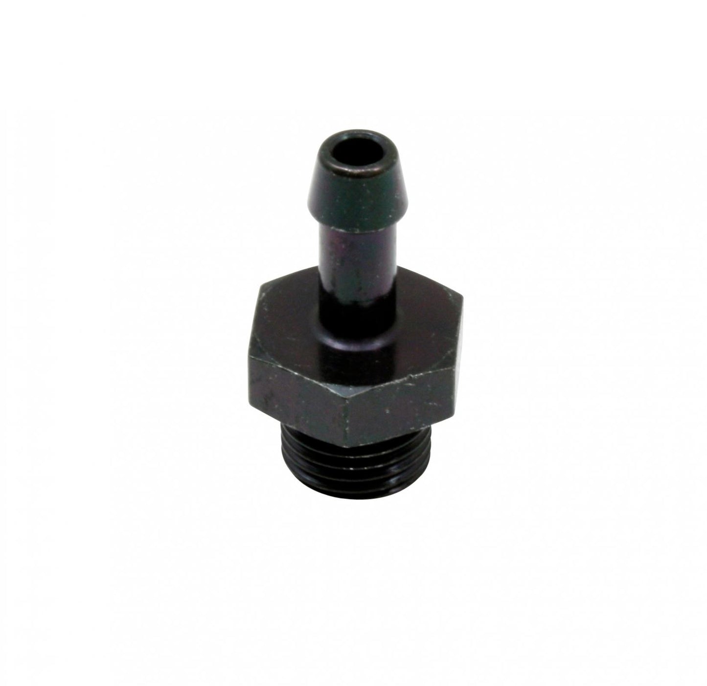 Adjustable Fuel Pressure Regulator Barb Fitting -6 (9/16 in.-18) to 7mm AEM Electronics