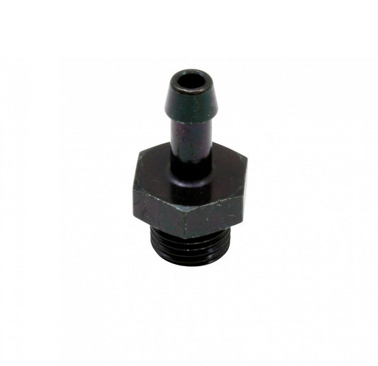 Adjustable Fuel Pressure Regulator Barb Fitting -6 (9/16 in.-18) to 7mm AEM Electronics