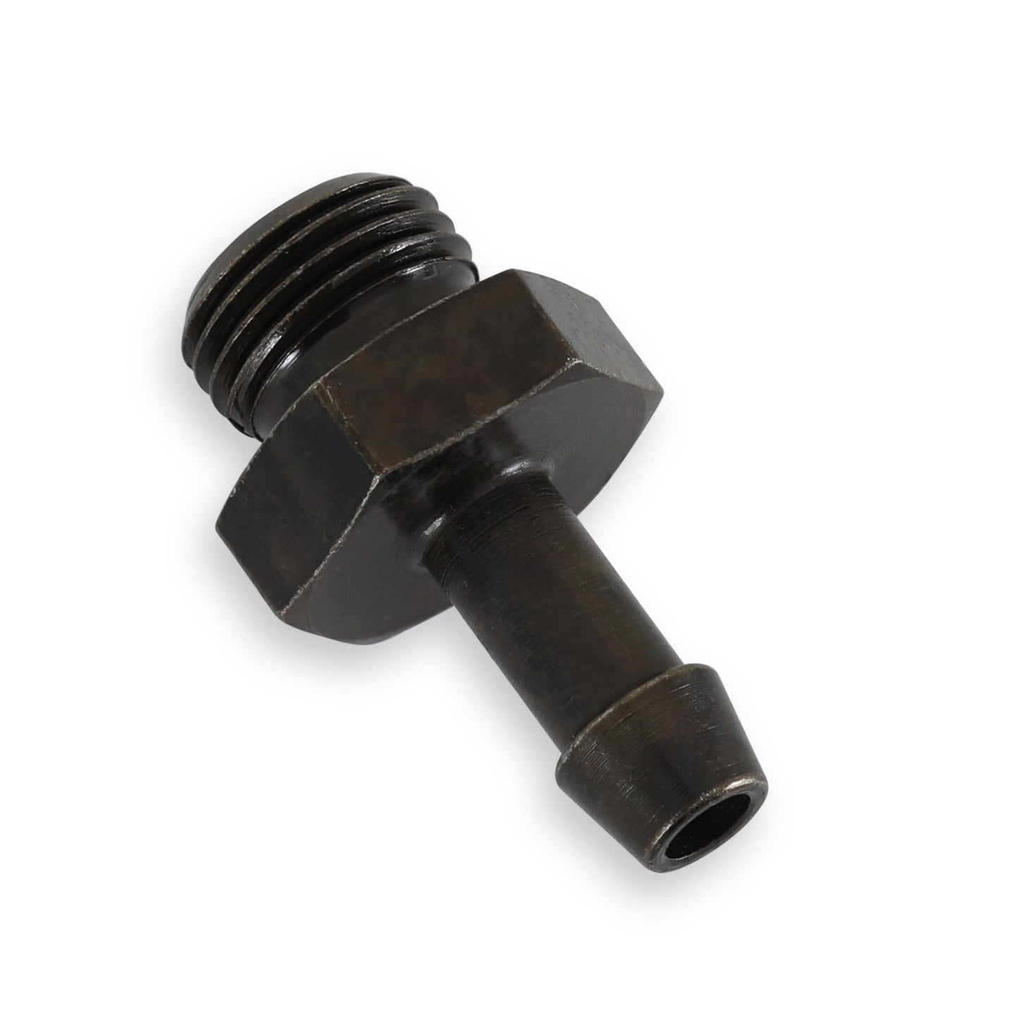 Adjustable Fuel Pressure Regulator Barb Fitting -6 (9/16 in.-18) to 7mm AEM Electronics-2
