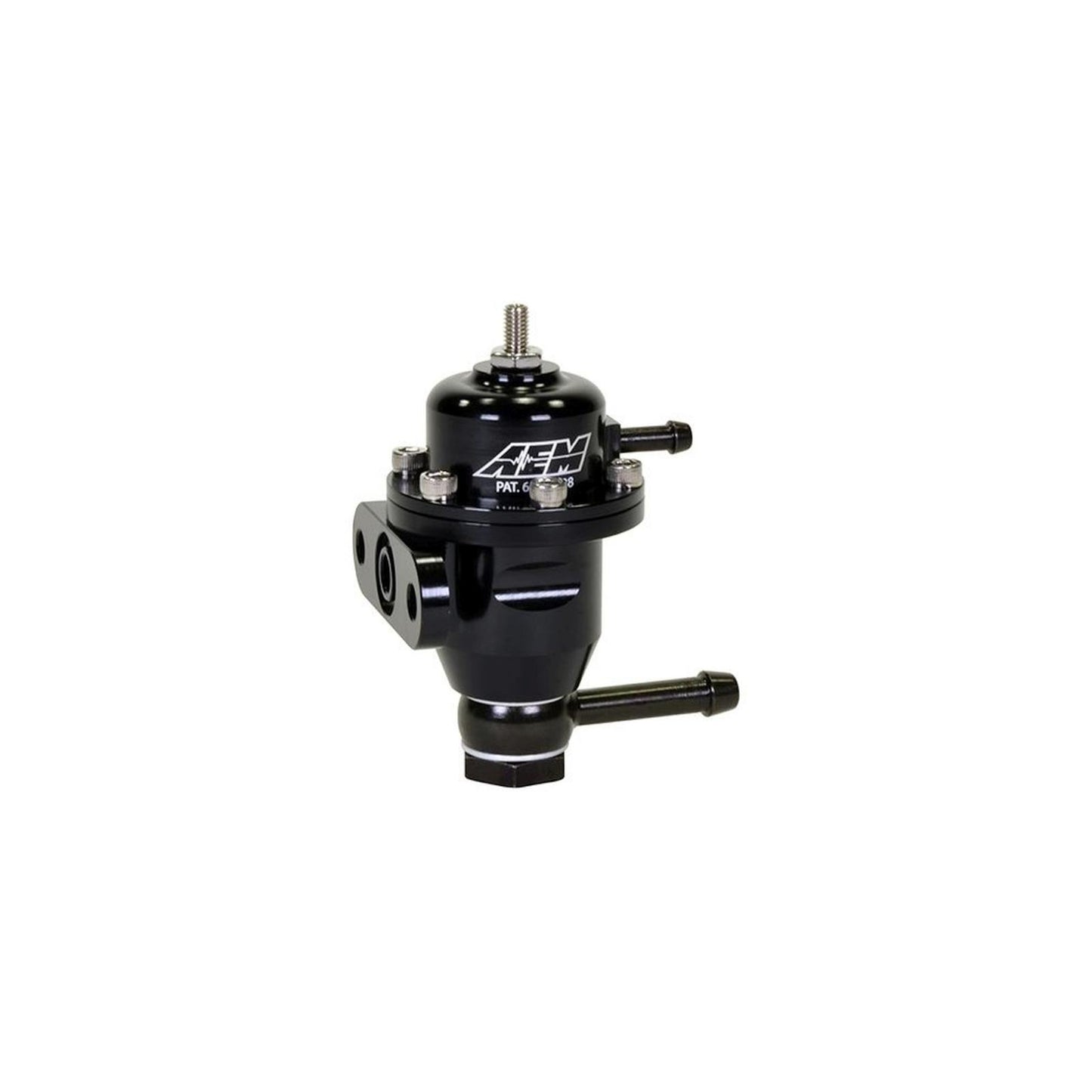 Adjustable Fuel Pressure Regulator Barb Fitting Banjo to 7mm AEM Electronics-5