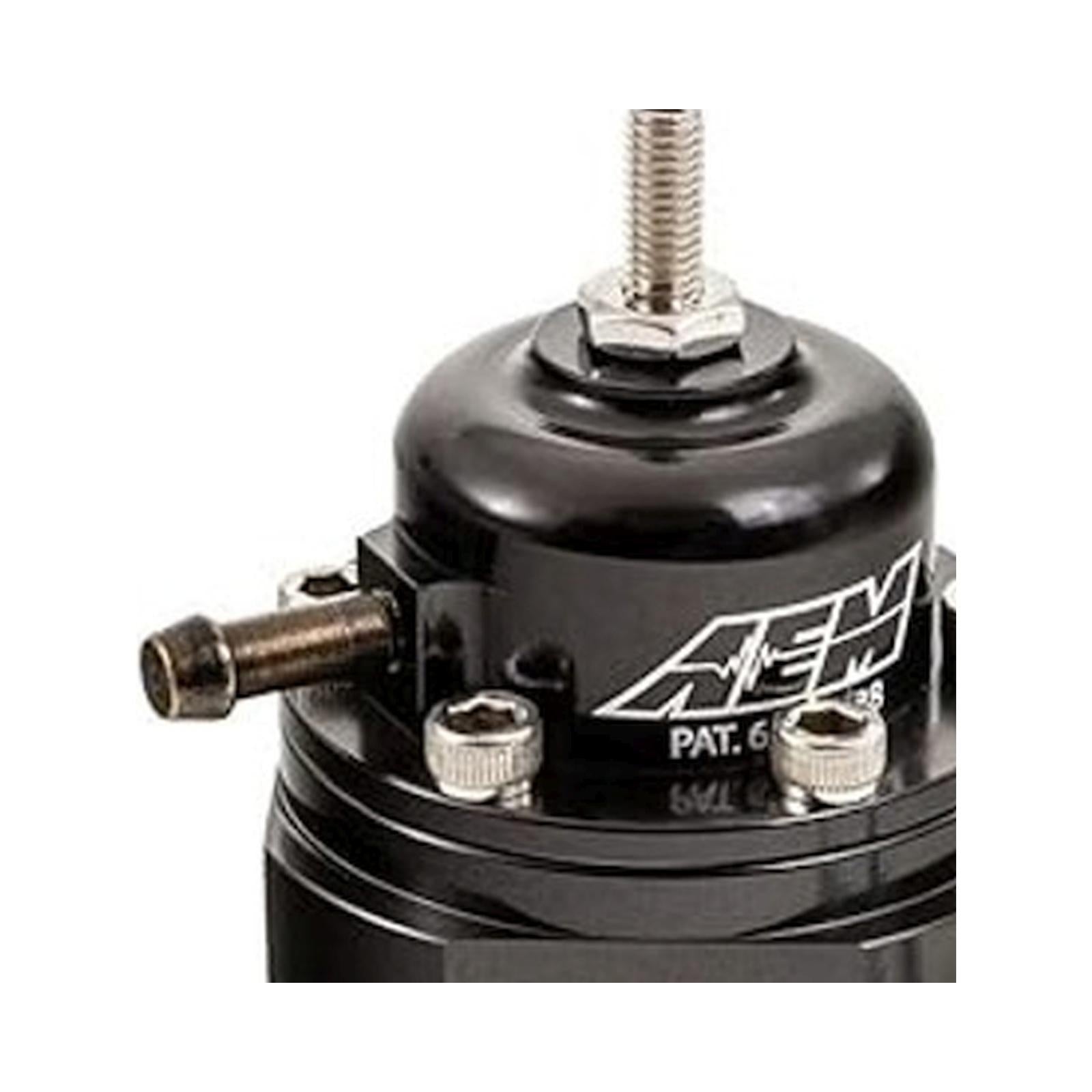 Adjustable Fuel Pressure Regulator Barb Fitting Vacuum Fitting AEM Electronics-1
