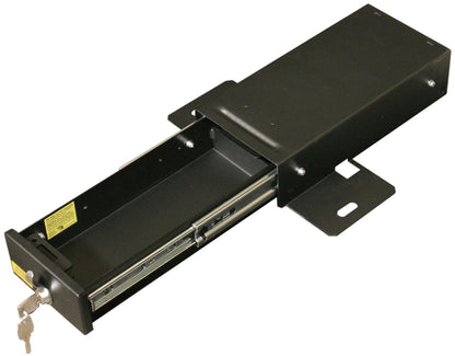 Front Driver Side Underseat Drawer - 97-02 Wrangjer TJ w/ Flip Seat Black Products Tuffy Security-3