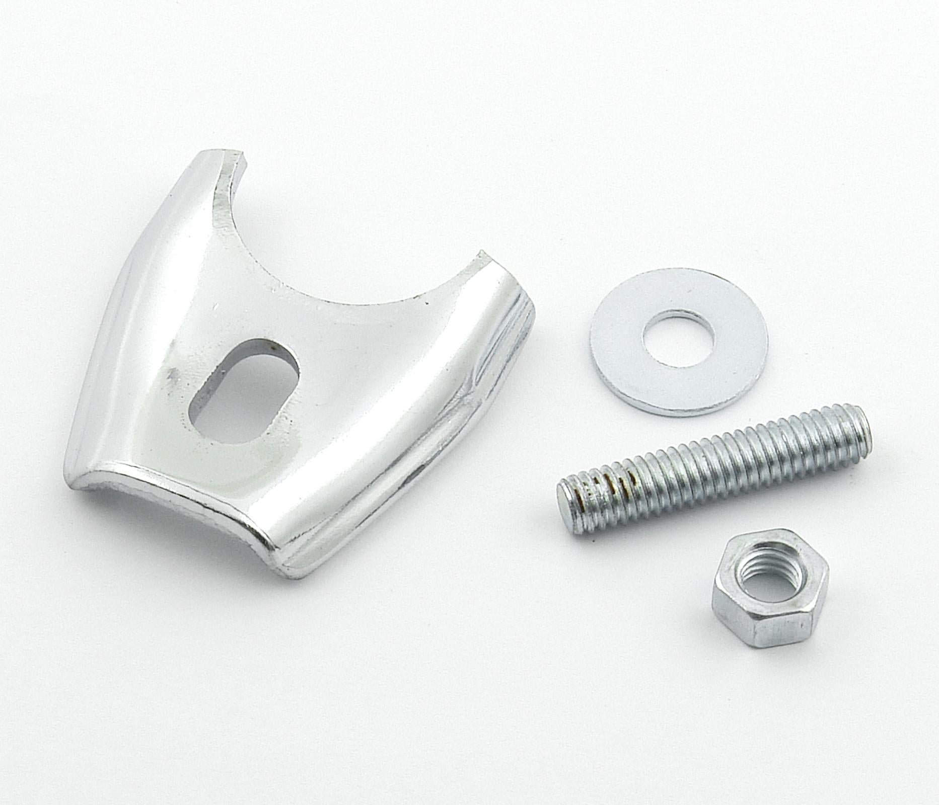 Competition Distributor Clamp Chrome Fits Ford 221,260,289,302,351W,351C,429,460 V8 Mr Gasket