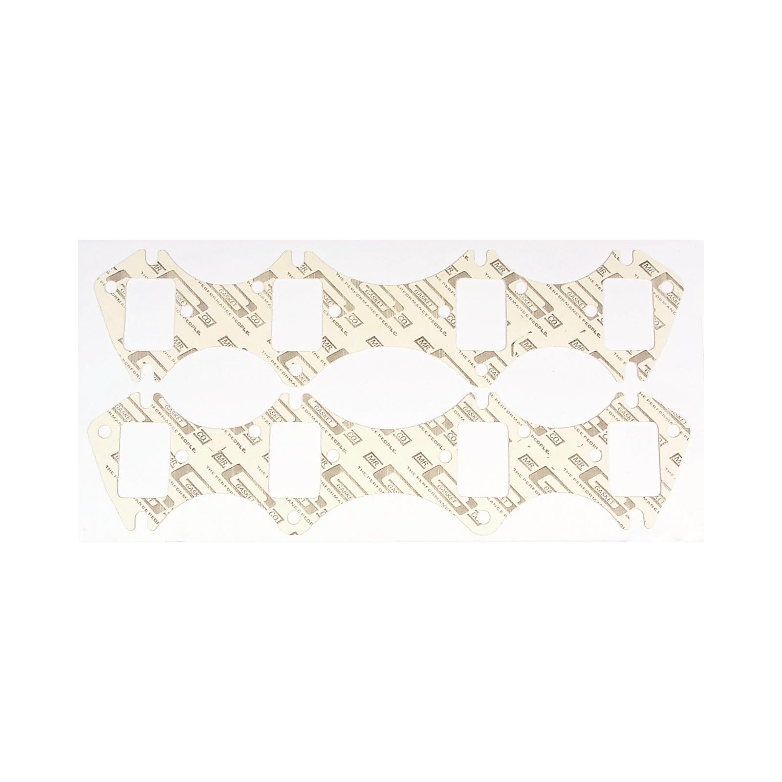 Performance Header Gaskets Fits 1958-1976 Ford 332-390 with 8-Bolt Rectangular Ports, 1.56 Inch x 2.32 Inch Mr Gasket