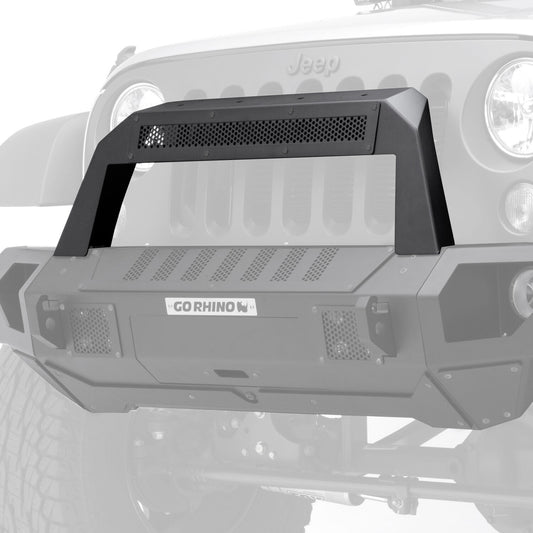 Trailline 10 Light Mount Bar Textured Black 2011-2026 Jeep Wrangler JK/JL 2020-2025 Jeep Gladiator 2021-2025 Ford Bronco Go Rhino