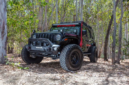 Trailline 20 Light Mount Bar Textured Black 2007-2026 Jeep Wrangler JK/JL 2020-2025 Jeep Gladiator 2021-2025 Ford Bronco Go Rhino