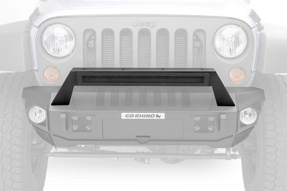 Trailline 20 Light Mount Bar Textured Black 2007-2026 Jeep Wrangler JK/JL 2020-2025 Jeep Gladiator 2021-2025 Ford Bronco Go Rhino-3