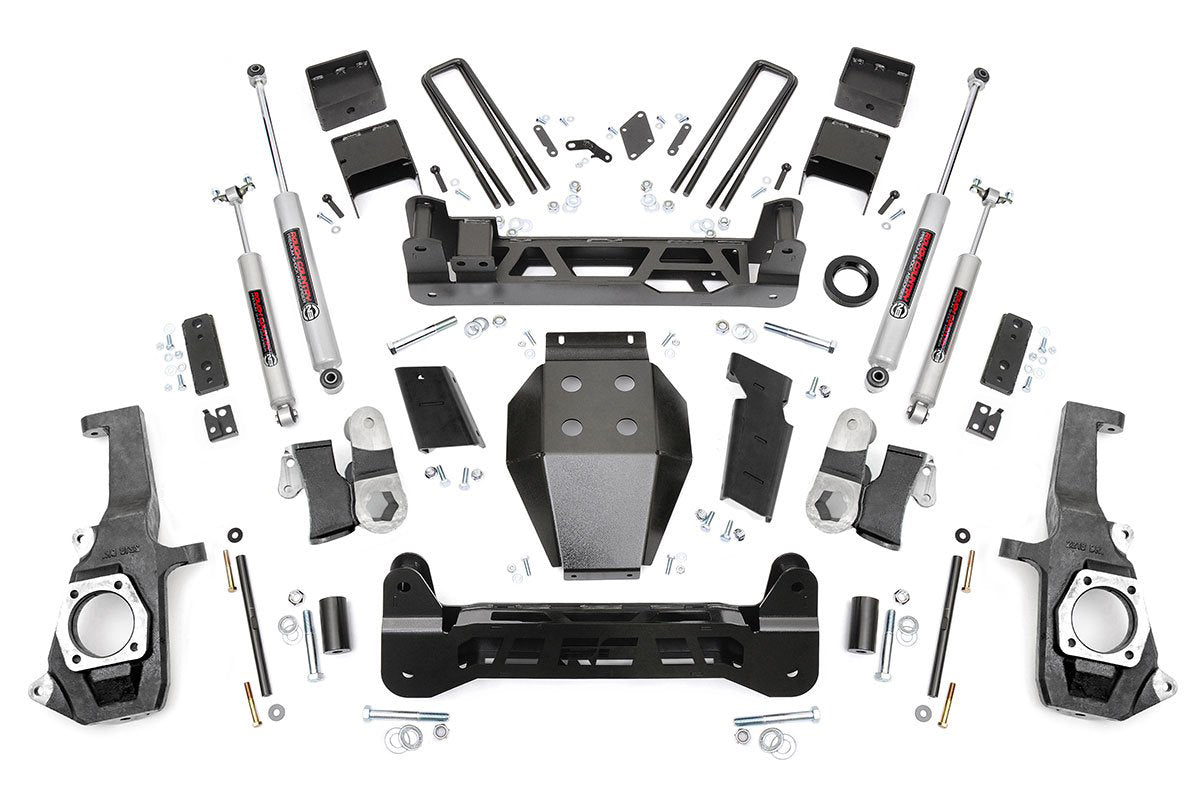 Rough Country 7.5 Inch GM NTD Suspension Lift Kit (11-19 2500HD/3500HD) Rough Country