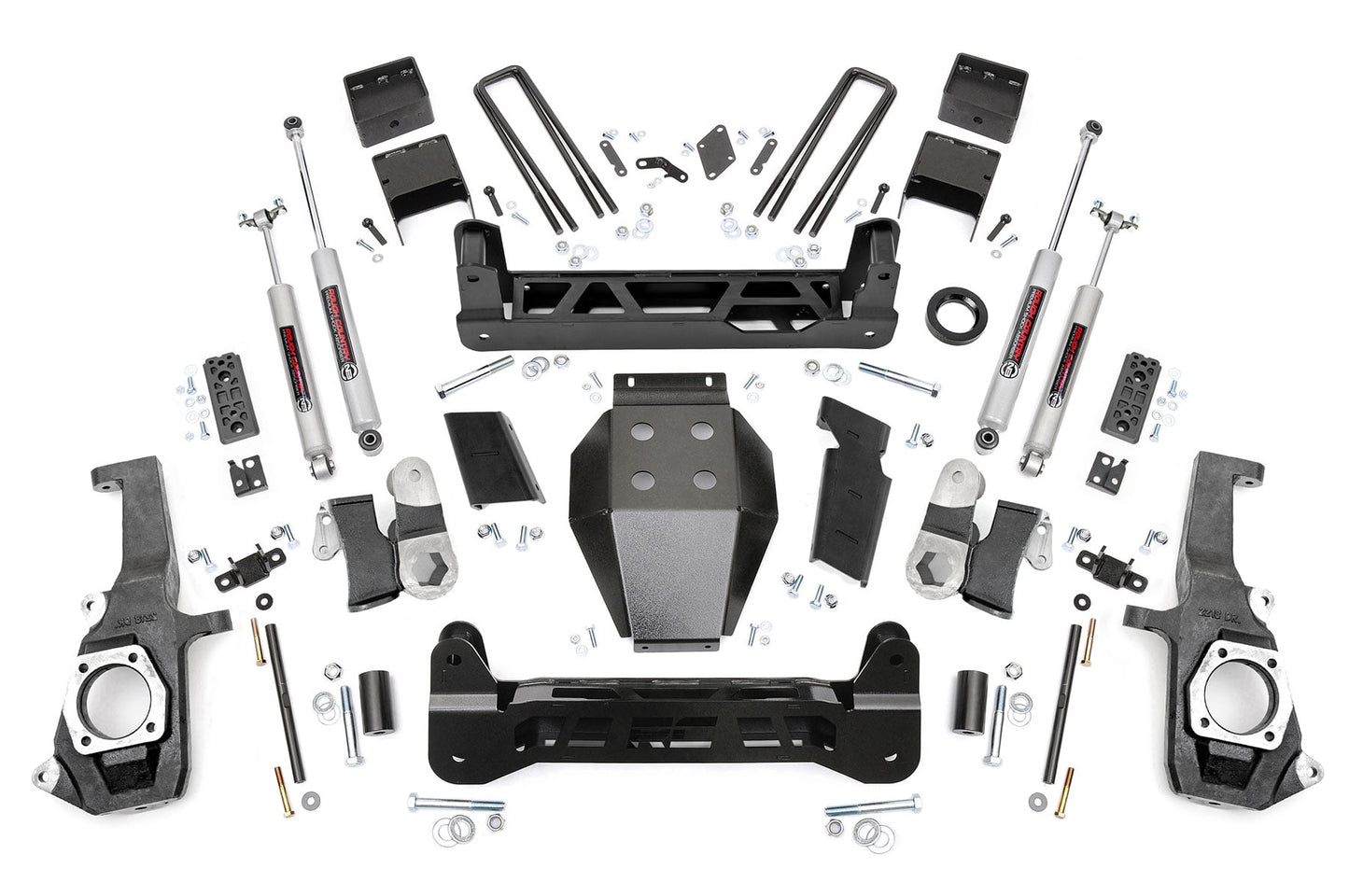7.5 Inch Lift Kit NTD Silverado/Sierra 2500HD/3500HD (11-19) Rough Country