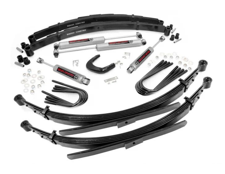 Rough Country 4 Inch Suspension Lift System 88-91 3/4-Ton Suburban 4WD Rough Country
