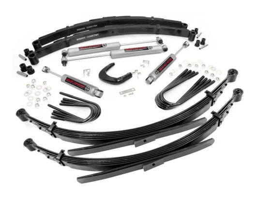 Rough Country 4 Inch Suspension Lift System 88-91 3/4-Ton Suburban 4WD Rough Country