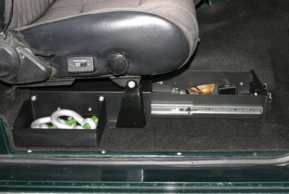 Front Passenger Side Underseat Drawer - 66-77 Bronco Black Products Tuffy Security-2