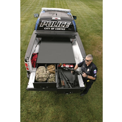 Truck Bed Drawer Universal Standard Bed 6.5 ft. 10 Inch Tall Black Products Tuffy Security-6
