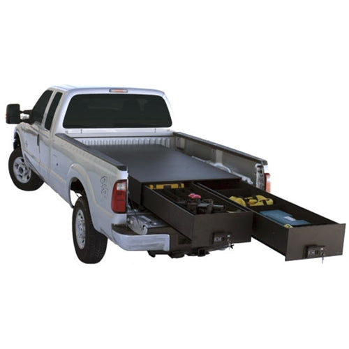 Truck Bed Drawer Universal Standard Bed 6.5 ft. 14 Inch Tall Black Products Tuffy Security-1