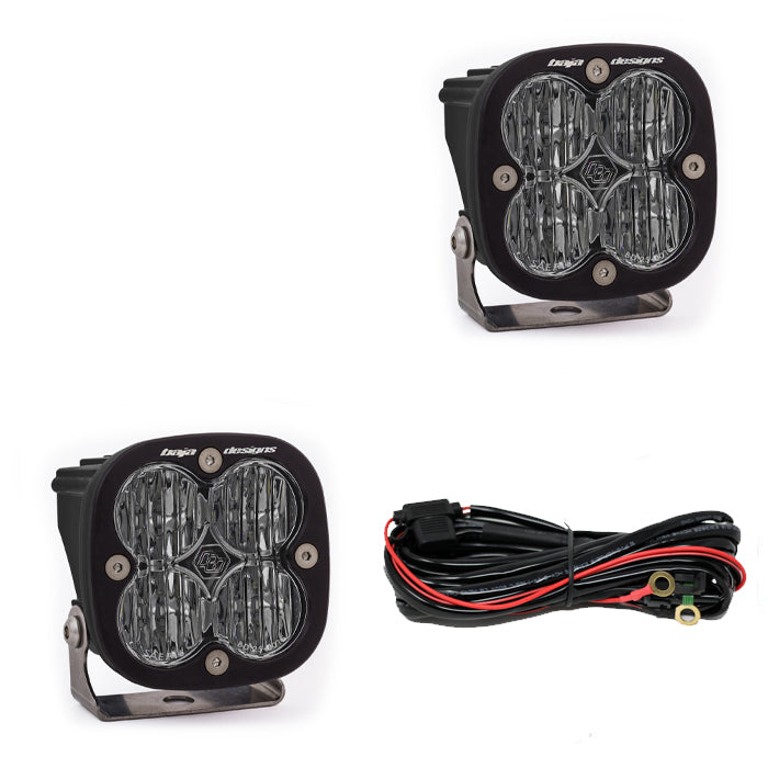 Squadron SAE Fog Lights Pair LED Wide Cornering Baja Designs-1