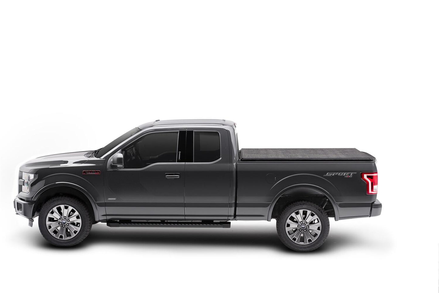 TruXport Tonneau Cover Black 1997-2003 (2004 Heritage) Ford F-150 6 Foot 6 Inch Bed Truxedo-2