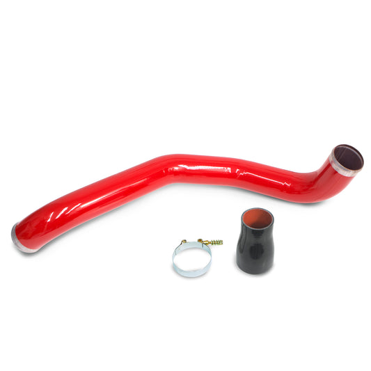 Boost Tube Upgrade Kit, Red powder-coated for 2004.5-2009 Chevy/GMC 2500/3500 6.6L Duramax Banks Power