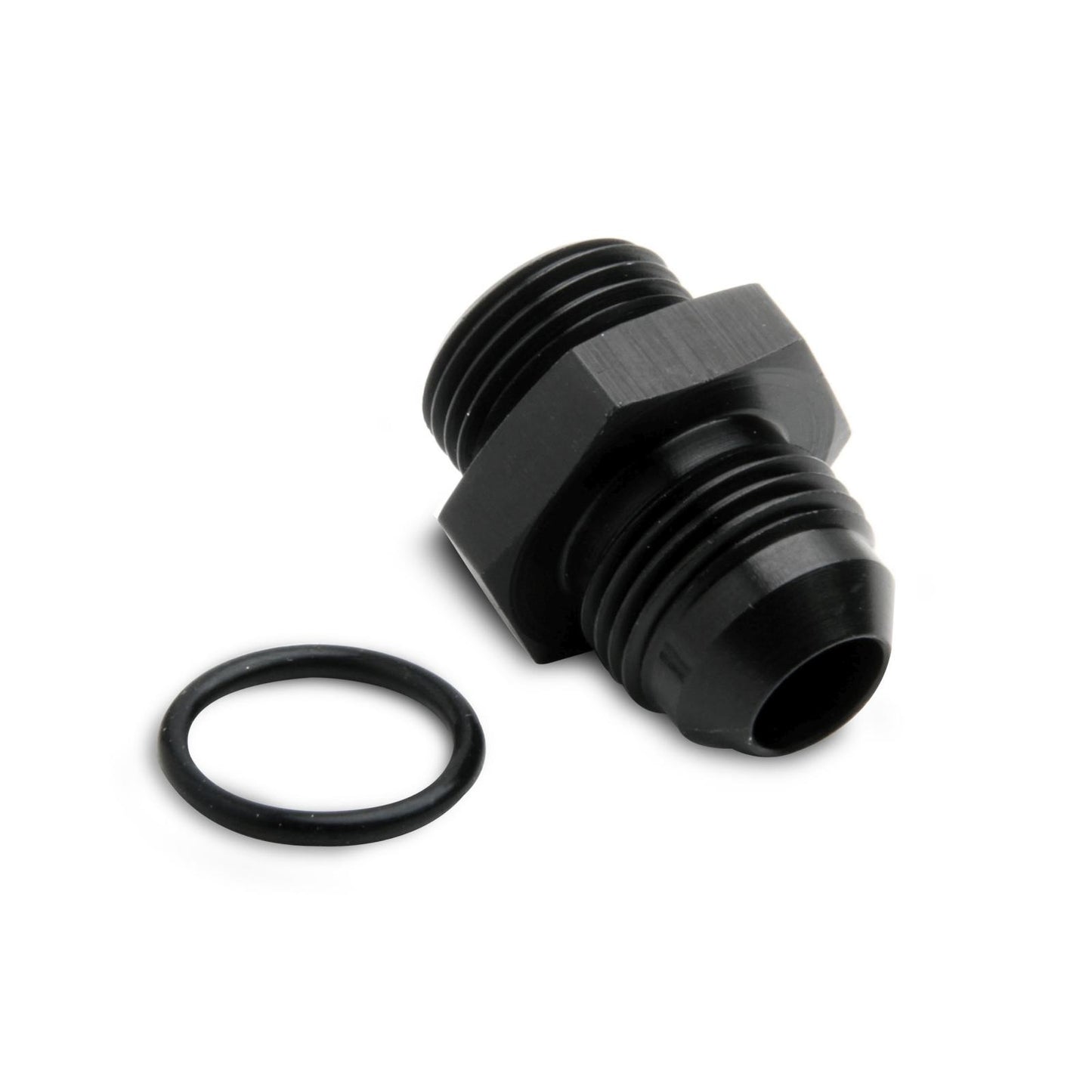 Black -8AN Male to 3/4-16 O-Ring Port Black Anodized Available for Any Plumbing Situation and Many Custom Applications Holley